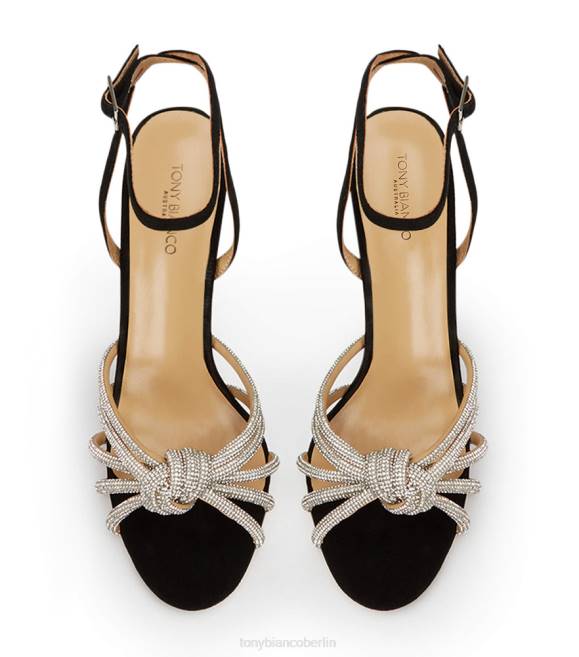 Stöckelschuhe| de Tony Bianco Frauen Kyla-Heels schwarzes Wildleder 462458